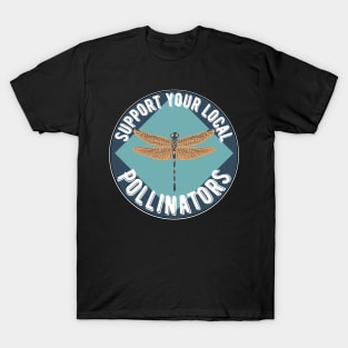 Support Dragonfly Pollinators T-Shirt